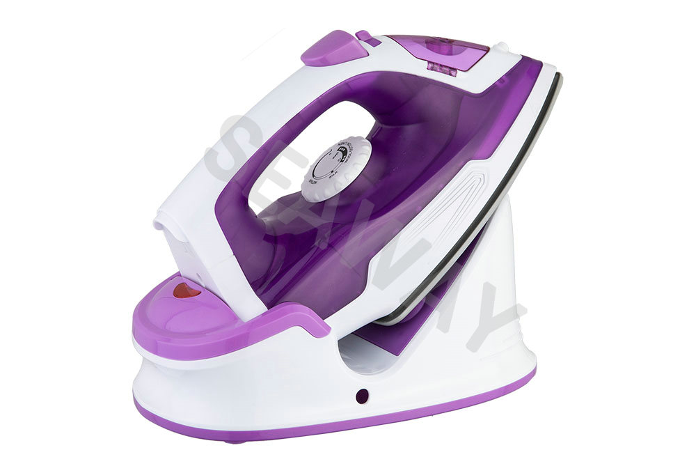 SW-101D 110/240V เตารีดไอน้ำไร้สายแนวตั้ง