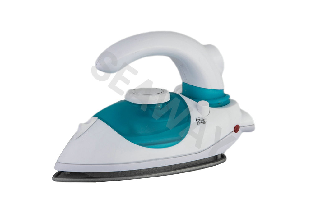 SW-2388 900W-1100W Dual Voltage Choice Straight Handle Travel Iron