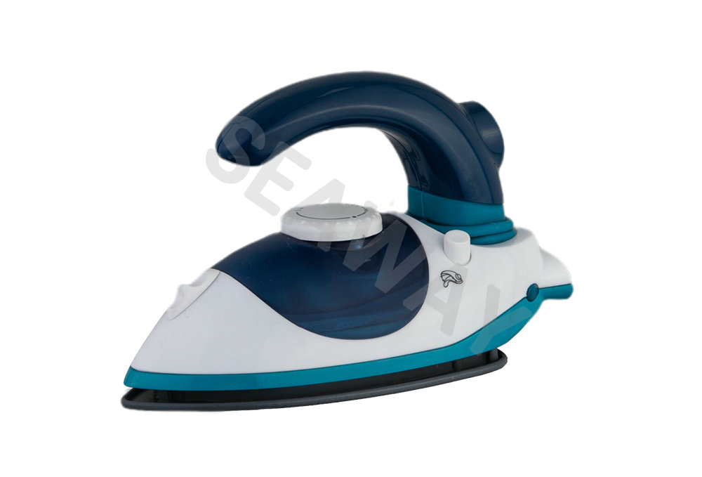 SW-2388 900W-1100W Dual Voltage Choice Straight Handle Travel Iron