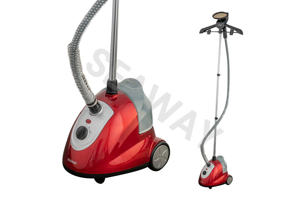 SWS-801A 1500W ราวแขวนเสื้อผ้าแบบบูรณาการที่สะดวกสบาย Stand Garment Steamer