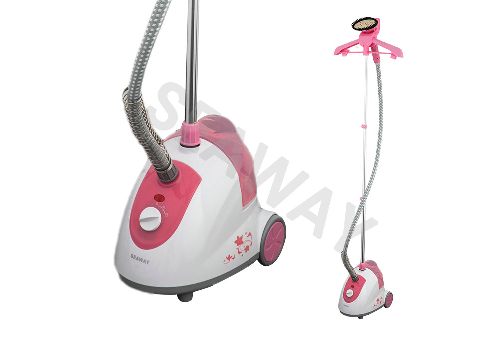 SWS-801A 1500W ราวแขวนเสื้อผ้าแบบบูรณาการที่สะดวกสบาย Stand Garment Steamer
