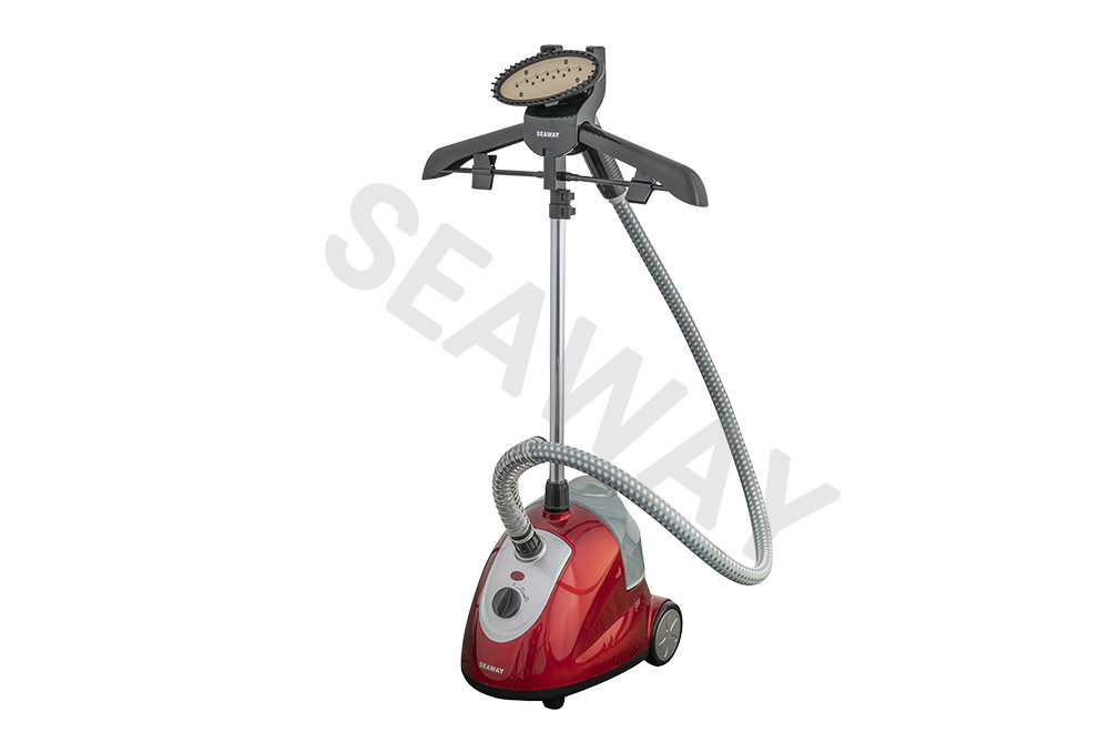 SWS-801A 1500W ราวแขวนเสื้อผ้าแบบบูรณาการที่สะดวกสบาย Stand Garment Steamer